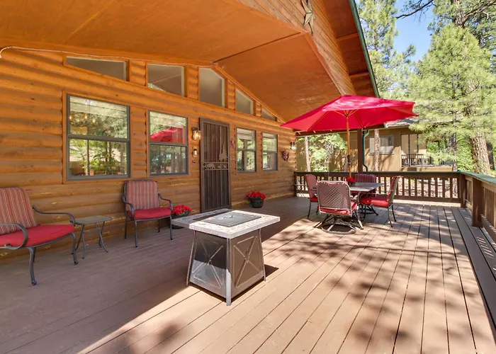 Large Deck & A/c! Serene Family Retreat In Pinetop Holiday home *