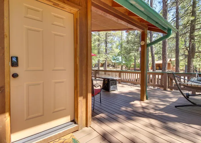 Large Deck & A/c! Serene Family Retreat In Pinetop *